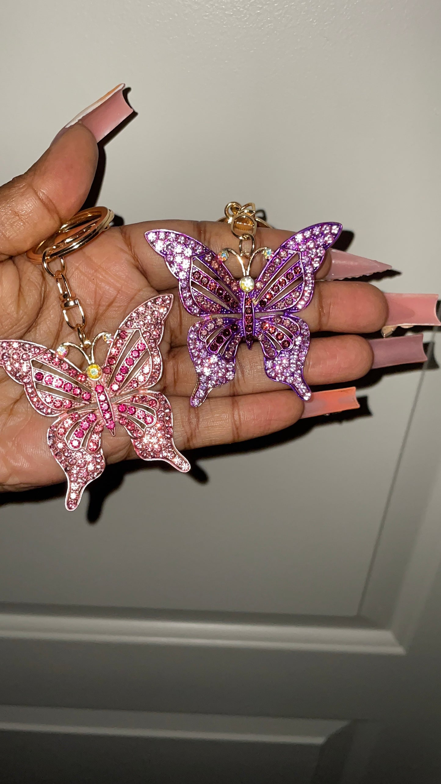 Butterfly key chain