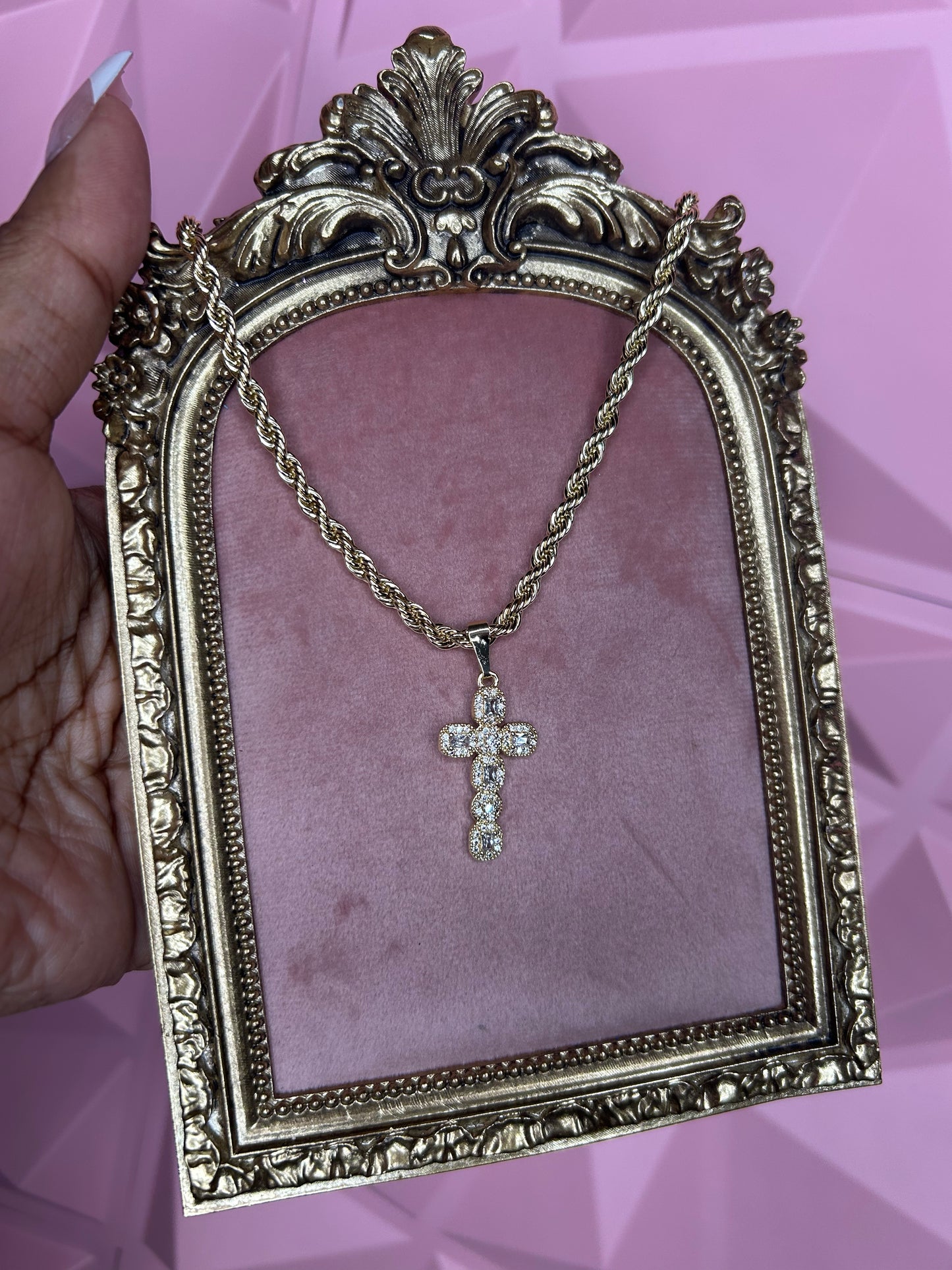 Cross Chain Necklace